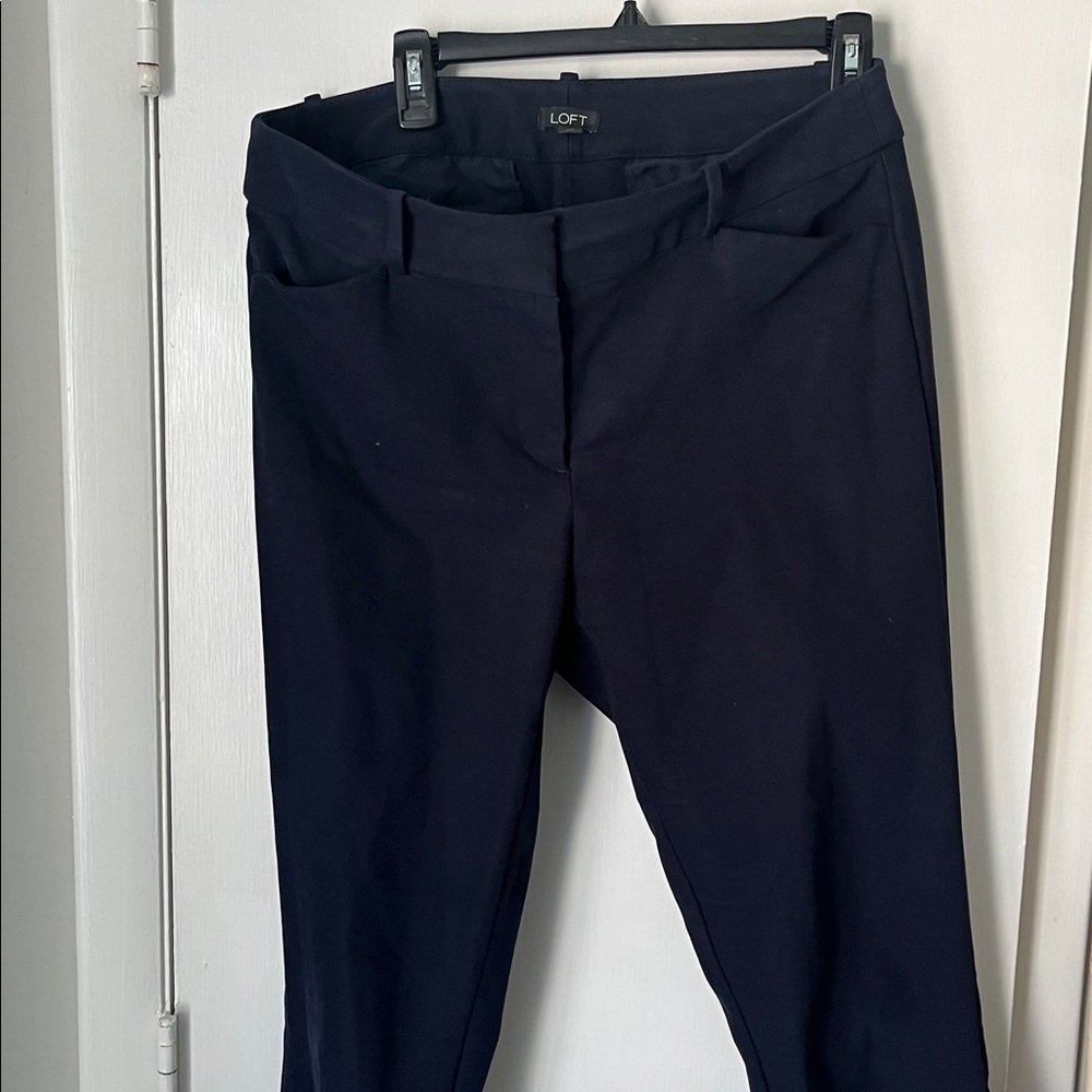 LOFT Midnight Blue Pants - Picture 2 of 7